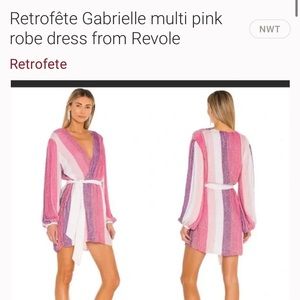 Retrofete Gabrielle Sequin Robe